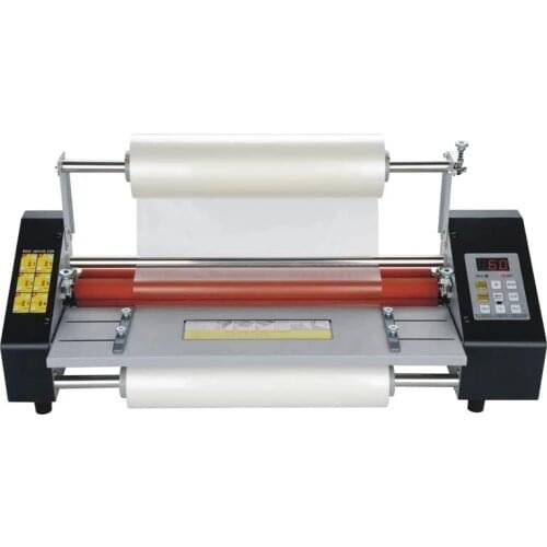 9460T A2+ Paper Laminating Machine English Version Four Roller Cold Hot Laminator Rolling Machine film photo Laminating Machine