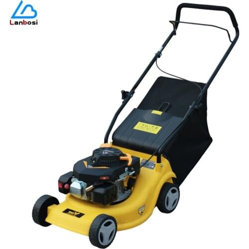 Four-Stroke Gasoline Lawn Mower Hand Push Lawn Mower Weeding Small Household Garden Lawn Mower