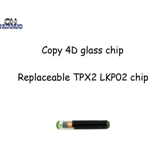 Copy 4D Glass Chip Replaceable TPX2 LKP02 Chip Support KYDZ TANGO VVDI JMA Machine（Reusable