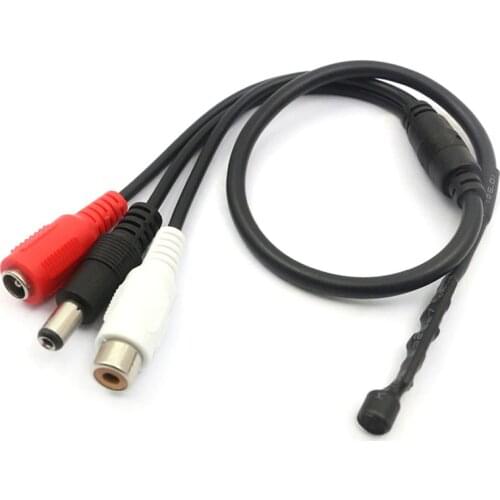 CCTV MIC Video Surveillance Microphone Audio Pickup Device for DVR NVR Recorder IP Camera