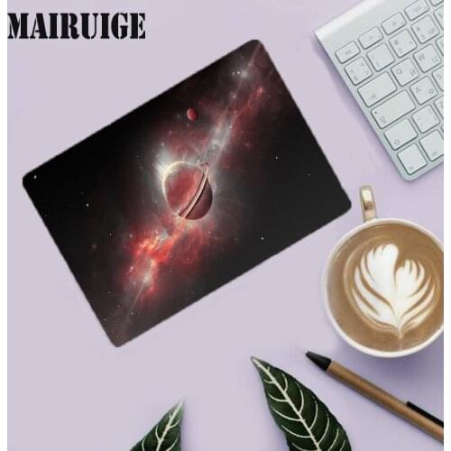 Mairuige Gorgeous fantasy starry sky Pattern Gaming Small Mouse Pad Desk Mat PC Keyboard Natural Rubber Waterproof and Non-slip