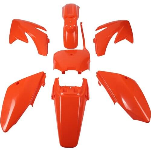 Plastic Fairing Body Kit for CRF70 CRF covers dirt Pit Procket Bike Xmotos Baja DR50 49 50cc 70 90 110 Kayo HK 160