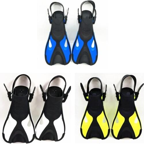 Swim Travel s Open Heel Snorkelling Fins Kid Short Sport Foot