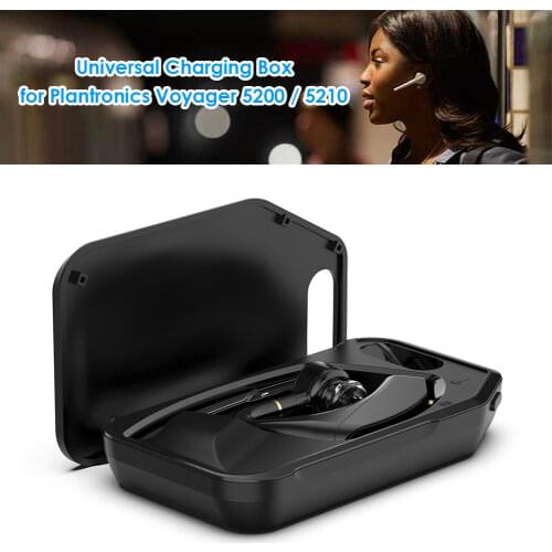 Portable Headphone Charging Box Headset Storage Protective Universal USB Charger Case for Plantronics Voyager 5200 5210
