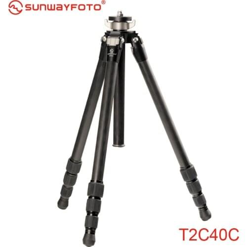 SUNWAYFOTO T2C40C Carbon Fiber Professional Camera Tripod for Dslr Traveller Tripode