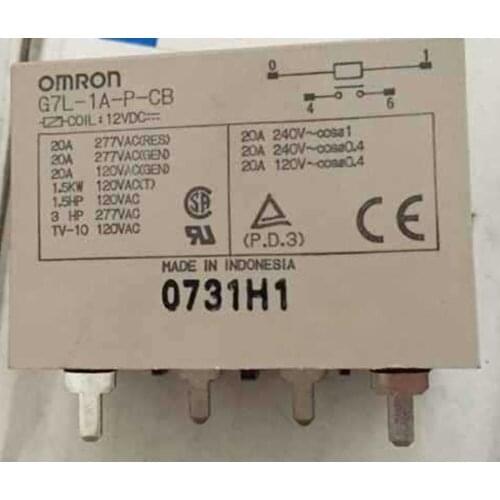 Wholesale 10pcs/lot relay G7L-1A-P-CB 12VDC