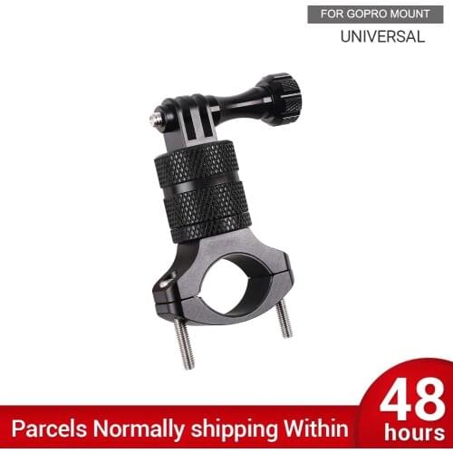 360 Degree Bicycle Motorcycle Aluminum Clamp Holder Tripod Mount for GoPro 9 8 7 6 5 Yi 4K DJI SJCAM Action Camera Accessory