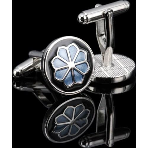 WN Sell like hot cakes free shipping French royal decorative pattern design square shirt sleeve cuff links