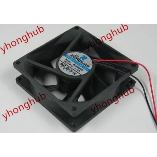 XINRUILIAN RDH8025B DC 12V 0.17A 80x80x25mm Server Cooling Fan