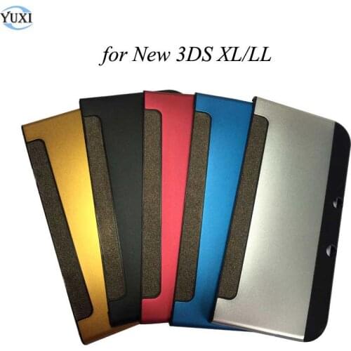 YuXi Aluminum Hard Box Protective Case Housing Shell Top & Bottom Protective Cover for Nintend New 3DS XL / LL Accessories