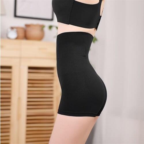 Women High Waist Shaper Shorts Breathable Body Shaper Slimming Tummy Underwear Panty Tightening Control Shorts Stretch Support
