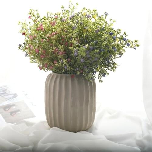 1 Bouquet Fake Little flowers Heads DIY Gypsophila Simulation Artificial Fake Flower Babys Breath Wedding Home Decoration