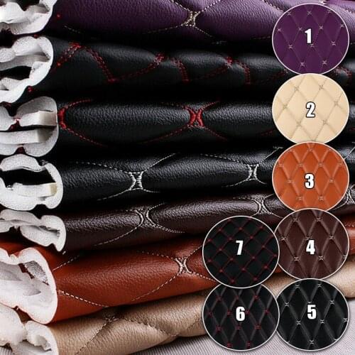 100x158cm Thick Artificial PU Leather Fabric for Upholstery Furniture Car Floor Background Wall Sliding Door Decor Faux Leather