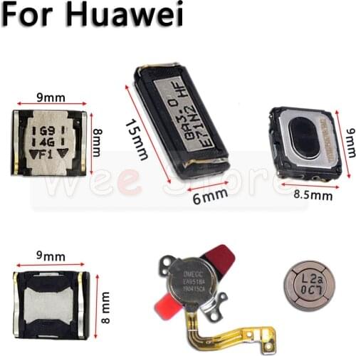 2 Piece Phone Ear Sound Earpiece Earphone Front Top Speaker Flex Cable For Huawei P8 P9 P10 P20 P30 Lite Pro Plus Phone Parts
