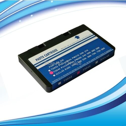 3 PACK of ink cartridges with dye ink for epson T5846 for picturemate200, picturemate240, picture mate pm225 picturemate pm215
