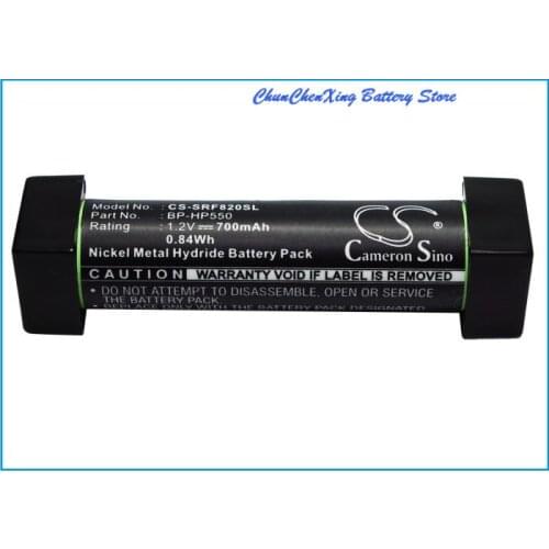 Cameron Sino 700mAh Battery BP-HP550 for Sony MDR-DS3000,IF240RK,IF3000,IF540RK,RF820,RF885RK, RF920RK, RF925RK, RF960R, RF960RK