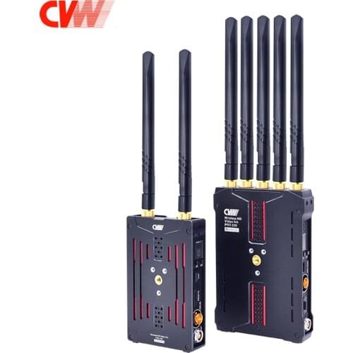 CVW Pro200 200m Wireless HD Video Transmitter Transmission HDMI 1080P Wireless Image Transmitter & Receiver 5GHz SDI for Camera