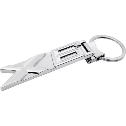 Car Decoration Key Chain 3D X6 Car Key Ring Metal Key Holder For BMW X6 F10 F16 E36 E46 E60 E64 E66 E71 E90 316i M76Li GT Z3 Z4