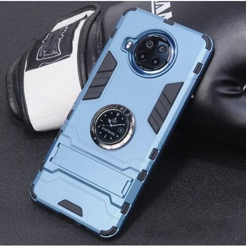For Xiaomi POCO X3 NFC Case Hard With Stand Ring Armor shockproof protective Back Cover Case For Xiaomi Poco M3 F2 Pro F1 M2 Pro