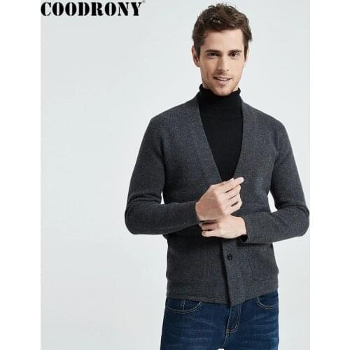 COODRONY Men's Cardigans