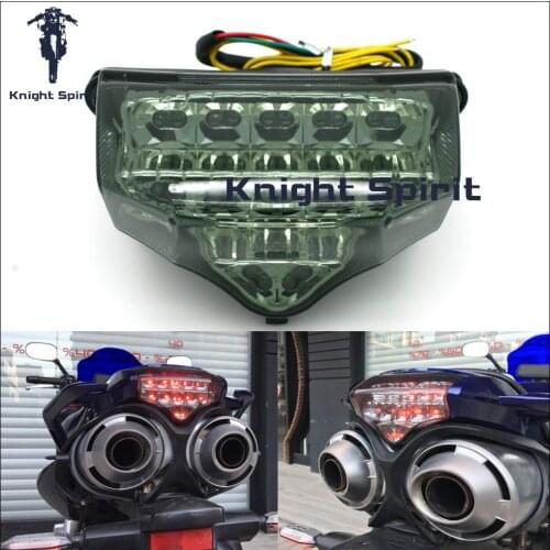 For yamaha fz-600 fz6 fazer 2004-2010 05 06 07 08 09 Integrated Motorcycle LED Tail Light Brake Light Turn Signal Lamp Blinker