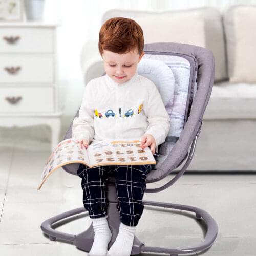 Electric Baby Rocking Chair Home Baby Recliner Cradle Bed with Baby To Sleep Parents Coax Baby Assistant Newborn Soothing Chair