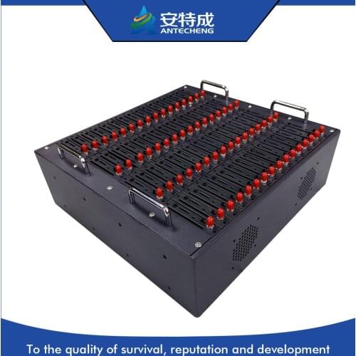 Entire world 2g GSM modem 64 sim card USB 64 port modem pool Bulk sms modem with imei change