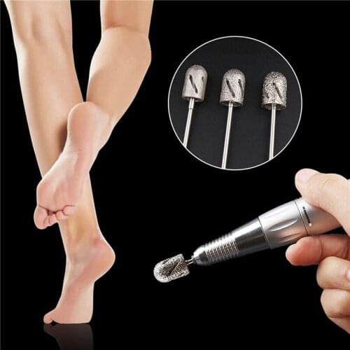 3 Size Nail Accessories And Tools Callus Clean Cuticle Manicure And Pedicure Drill Lathe Nail Drills Bits For Foot Care Tool