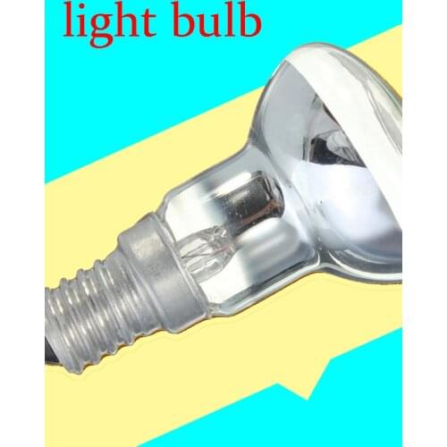 30W/E14/R39/Edison Bulb Bedroom Porch Glass Reflector Lava Lamp Bulb Home Kitchen With Tungsten Wire Screw Replacement Spotlight