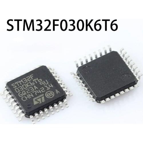 2PCS-1Fot STM32F030K6T6 LQFP32 microprocessor microcontroller chip