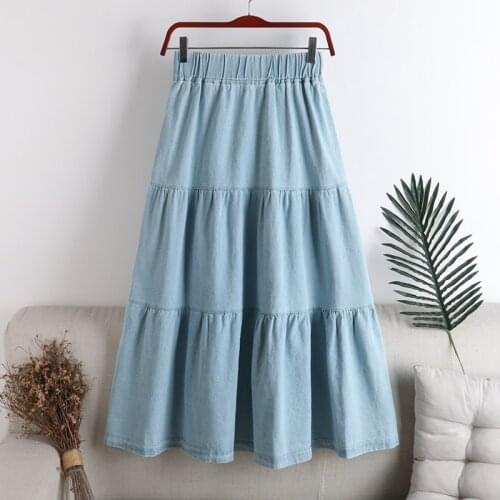 NMEZXW Denim Skirts For Women