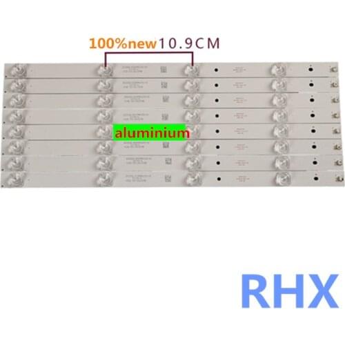8piece/lot 45X/XS/XF 202006-DS45M6100-01 DS45M61-DS01 417MM 3V 4 lights aluminium 100%new LCD TV backlight bar