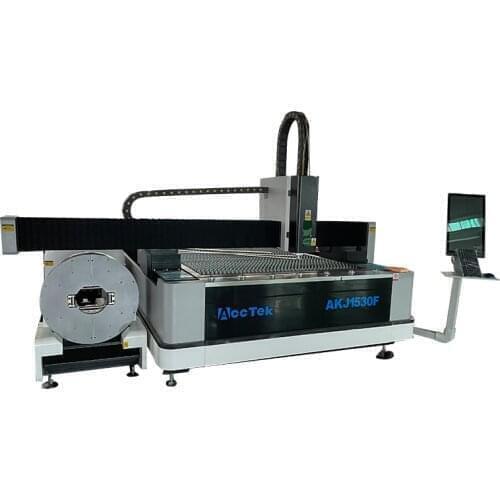 AccTek Original Cypcut Fiber Laser Cutting System 1000W 2000W 3000W Metal Tube For Metal Cutting Medium Power Cutting Machine