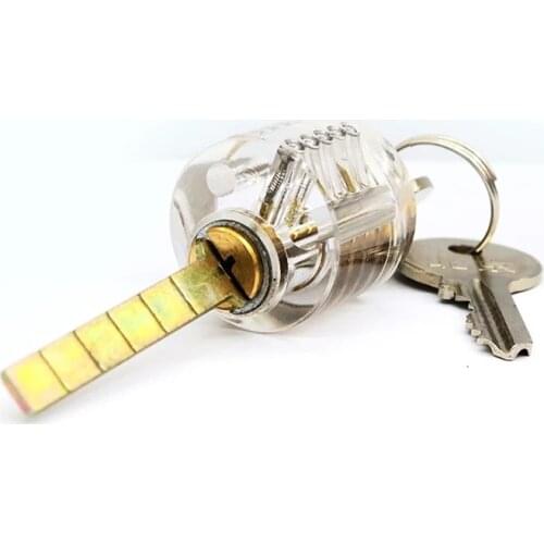 Professional Locksmith Practice Visable Padlocks Training locks Tauren S Groove Trainer Pick With Two Keys