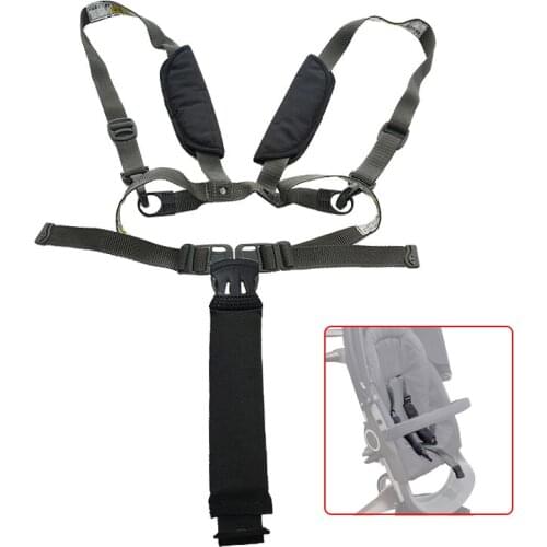 Safety Belt For Stokke Xplory V3 V4 Dsland V4 V6 B-BEKO Series BabyTrolley With Crotch Protectors Baby Carriage
