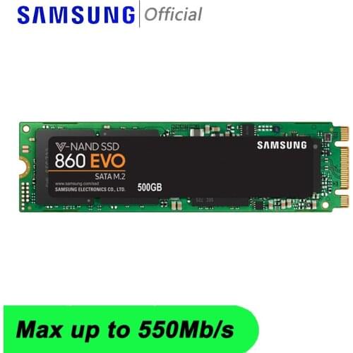 SAMSUNG HDD Internal SSD 860 EVO M.2 1TB SDD 2T Solid State Drive HDD 250GB 500GB Hard High Speed For Laptop PC Computer Desktop