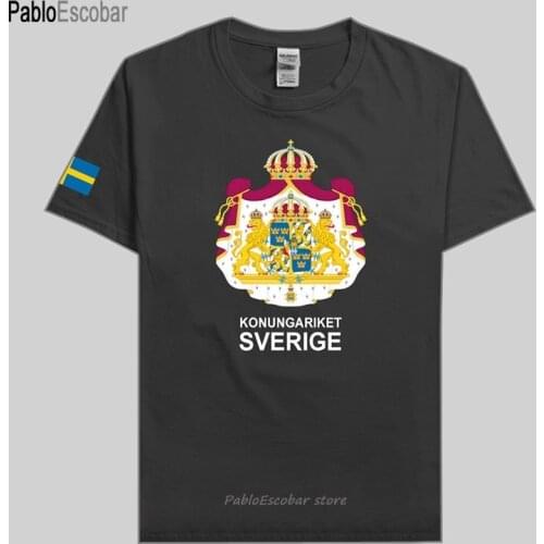 Sweden Sverige men t shirt Swedish Swede tshirt jerseys nation team t-shirt fitness tops gyms clothing tees country SWE
