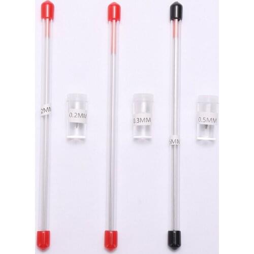 0.2mm 0.3mm 0.5mm Airbrush Nozzle Needle Replacement for Airbrushes Spray Gun Model Paint Maintenance Tool Accessories