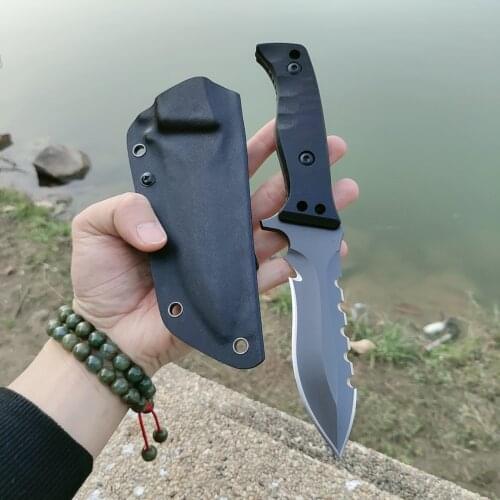 TACTICAL GEAR HUNTING SURVIVAL BLADE MACHETE Knife Sword Outdoor Camping knives Combat Fixed Blade tool