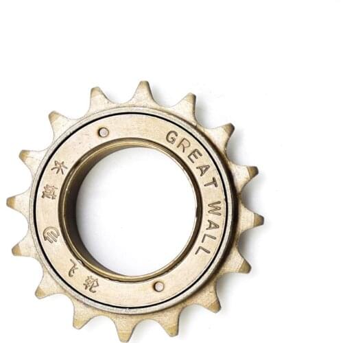 Universal 16T Teeth 34mm 1/2" x 1/8" Single Speed Freewheel Flywheel Sprocket Electric E-bike Bicycle Gear Good Quality