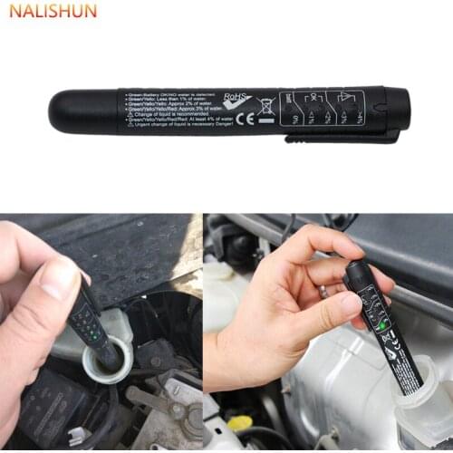 Universal car Brake Fluid Tester diagnostic tools Accurate Oil Quality 5 Leds Auto Vehicle brake fluid testing tool accessories