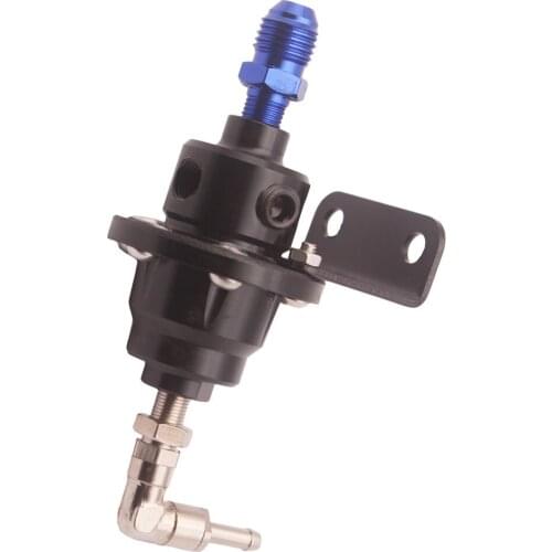 UNIVERSAL 1:1 RATIO 1-160 PSI ADJUSTABLE FUEL PRESSURE REGULATOR KIT GAUGE