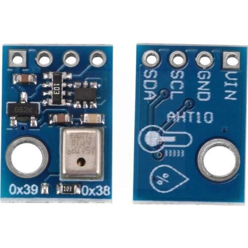 AHT10 High Precision Digital Temperature and Humidity DHT11 SHT20 Sensor Communication I2C Module Replace AM2302 Measuremen Q4R7