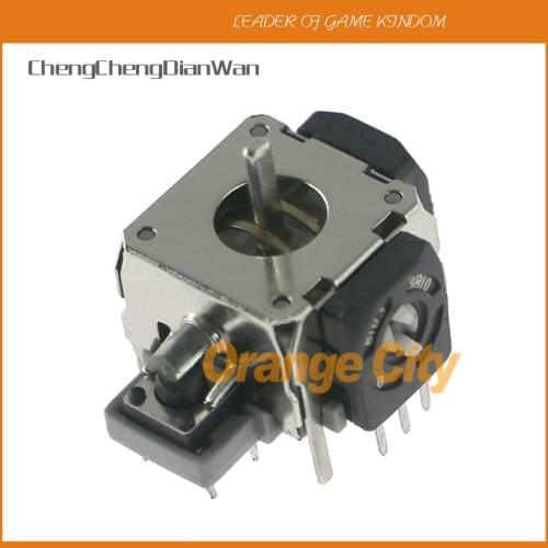 For PS2 Controller Repair part For XBOX 360 3D Joysticks Metal Analog Sticks 3D Analog Joystick 50pcs/lot