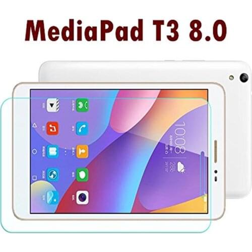 2P Clear 9H Tempered Glass Screen Protector For Huawei Mediapad T3 8inch KOB-L09 KOB-W09Tempered Protector Honor Play Pad 2 8.0"