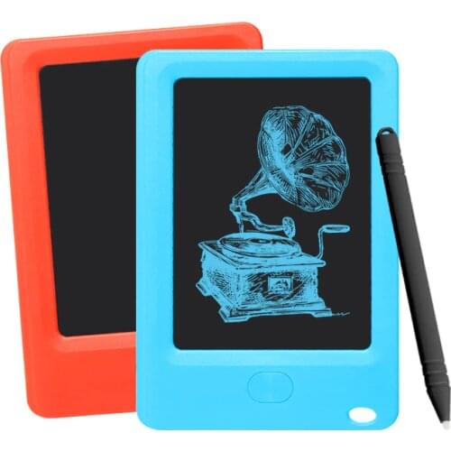 LCD Writing Tablet for Kids,4.4 Inch Screen Primary Boogie Board,Reusable Drawing Tablet for Children How to Create Multicolors
