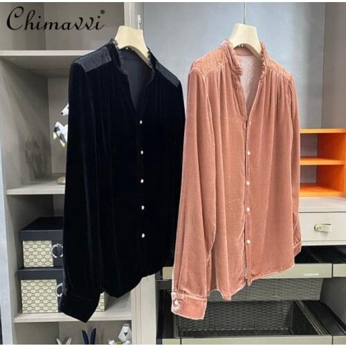 Шелковые блузки Chimavvi China At AliExpress