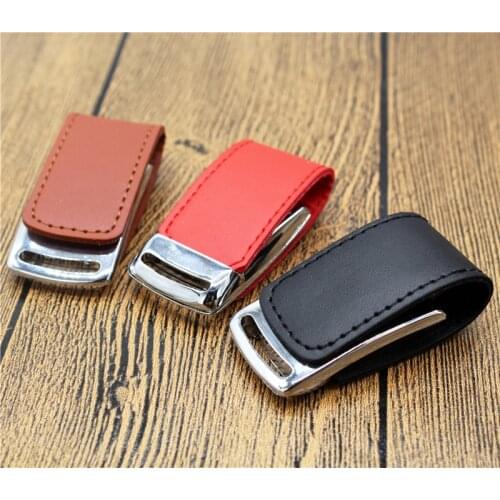 TEXT ME usb2.0 creative 5 Colour shell leather 64GB USB Flash Drive 4GB 8GB 16G 32GB pen drive special gift