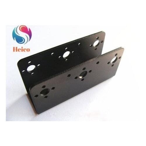 Metal U Type Steering Gear Bracket Biped Robot Mechanical Arm Beam Haeundae Stent for Robotic Platform Bracket