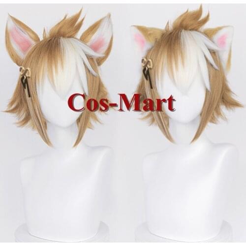 The High Quality Wigs Game Genshin Impact Gorou Cosplay Fashion Cute Short Hair Unisex Activity Party Role Play Accessories